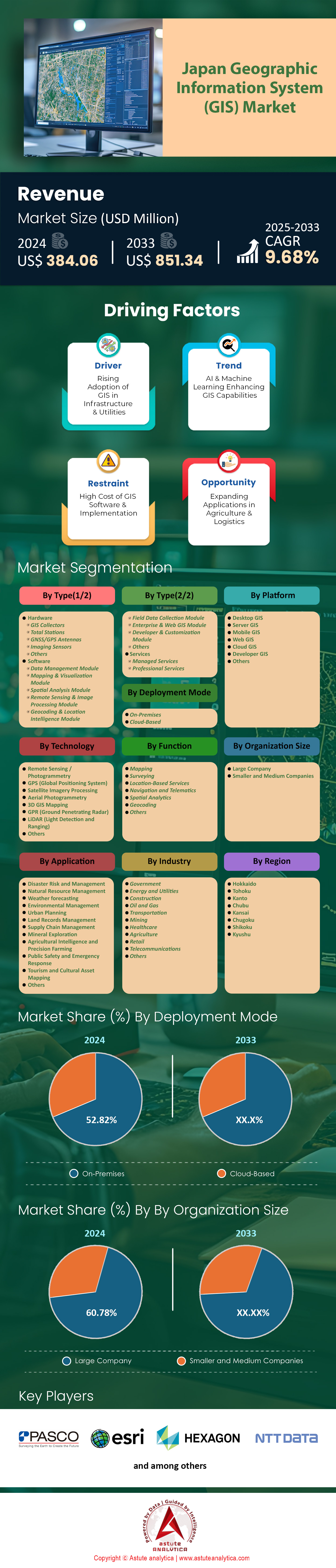 Japan Geographic Information System Market